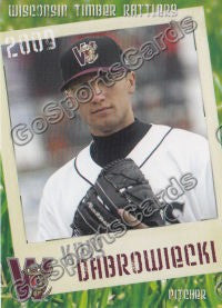 2009 Wisconsin Timber Rattlers Kris Dabrowiecki