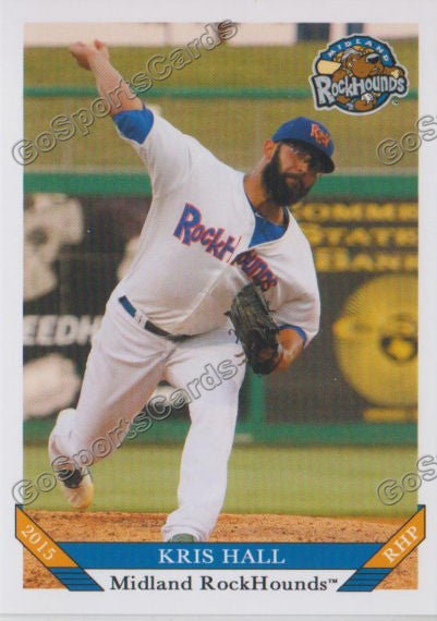 2015 Midland RockHounds Kris Hall
