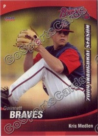2009 Gwinnett Braves Kris Medlen
