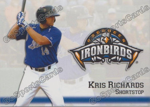2013 Aberdeen Ironbirds Kris Richards