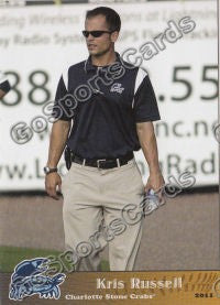 2011 Charlotte Stone Crabs Kris Russell