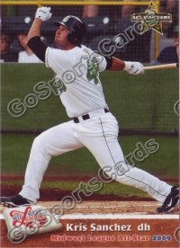 2009 MidWest League All Star Western Division Kris Sanchez