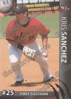 2011 New Jersey Jackals Kris Sanchez