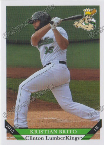2015 Clinton Lumberkings Kristian Brito