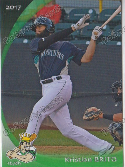 2017 Clinton LumberKings Kristian Brito