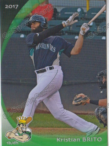 2017 Clinton LumberKings Kristian Brito