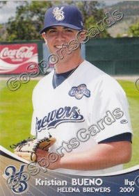 2009 Helena Brewers Kristian Bueno