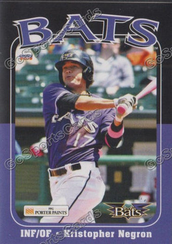 2013 Louisville Bats Kristopher Negron