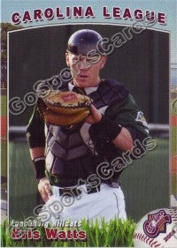 2009 Carolina League All Star Kris Watts