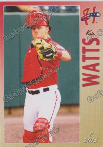 2013 Harrisburg Senators Kris Watts