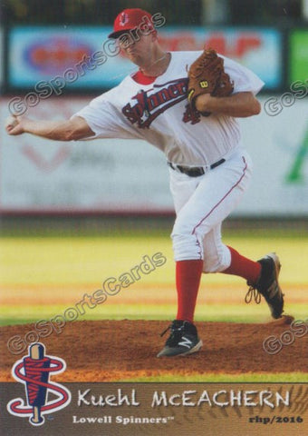 2016 Lowell Spinners Kuehl McEachern