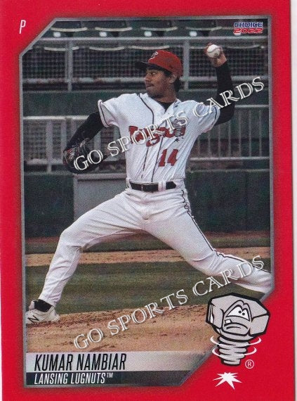 2022 Lansing Lugnuts Kumar Nambiar