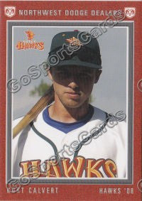 2008 Boise Hawks Kurt Calvert
