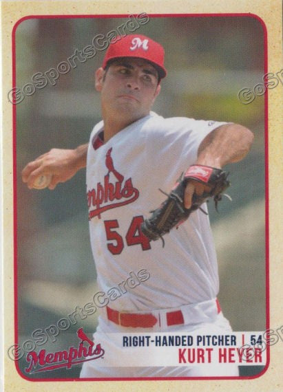 2014 Memphis Redbirds Kurt Heyer