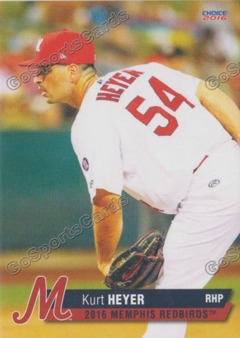 2016 Memphis Redbirds Kurt Heyer