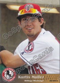 2011 Billings Mustangs Kurtis Muller