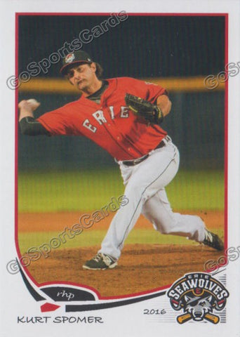 2016 Erie SeaWolves Kurt Spomer
