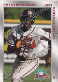 2008 Danville Braves Kuyaunnis Miles