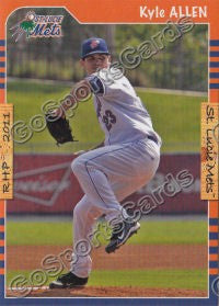 2011 St Lucie Mets Kyle Allen