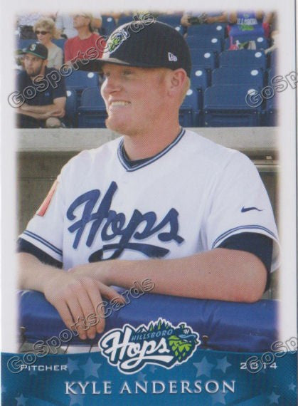 2014 Hillsboro Hops Kyle Anderson