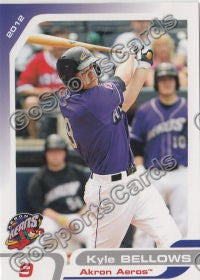 2012 Akron Aeros Kyle Bellows