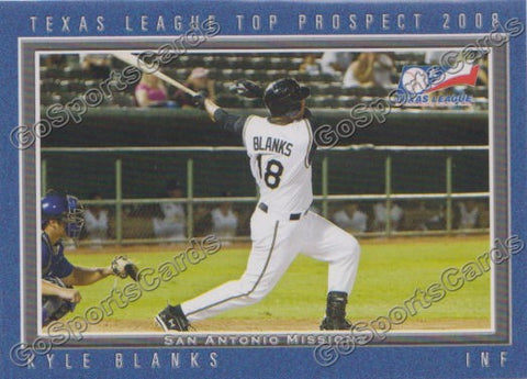 2008 Texas League Top Prospects Kyle Blanks