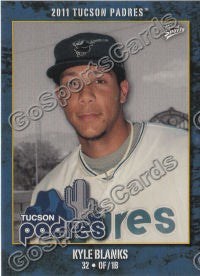 2011 Tucson Padres Kyle Blanks