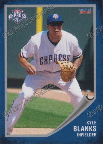 2015 Round Rock Express Kyle Blanks