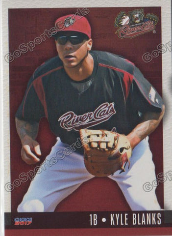 2017 Sacramento River Cats Kyle Blanks