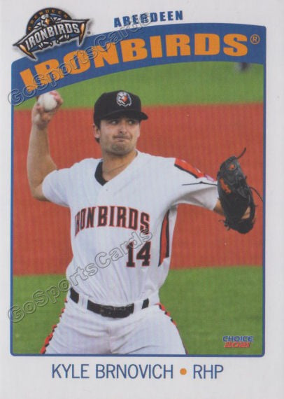 2021 Aberdeen Ironbirds Kyle Brnovich