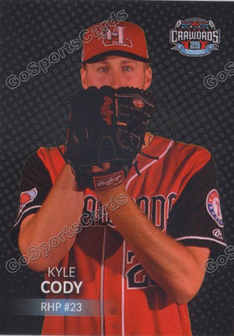 2017 Hickory Crawdads Kyle Cody