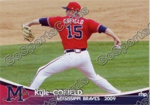 2009 Mississippi Braves Kyle Cofield