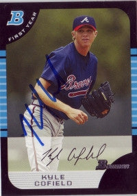 Kyle Cofield 2005 Bowman Draft Picks #55 (Autograph)