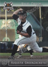 2012 Augusta GreenJackets Kyle Crick