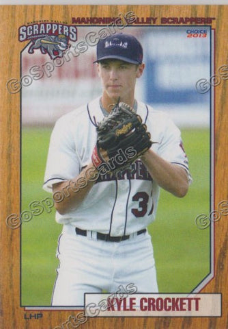 2013 Mahoning Valley Scrappers Kyle Crockett
