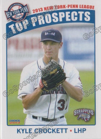 2013 New York Penn League Top Prospect NYPL Kyle Crockett