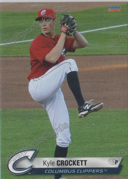 2014 Columbus Clippers Kyle Crockett