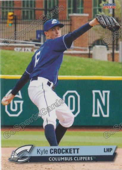 2015 Columbus Clippers Kyle Crockett