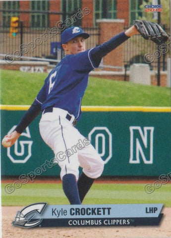 2015 Columbus Clippers Kyle Crockett