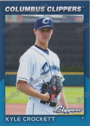 2016 Columbus Clippers Kyle Crockett