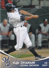 2009 Helena Brewers Kyle Dhanani