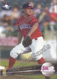 2007 South Atlantic League Top Prospects Kyle Drabek