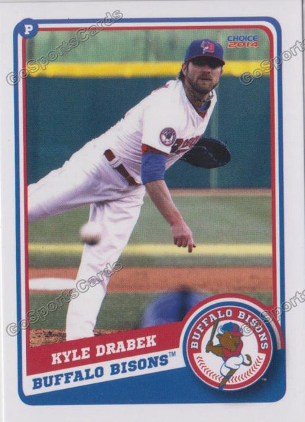 2014 Buffalo Bisons Kyle Drabek
