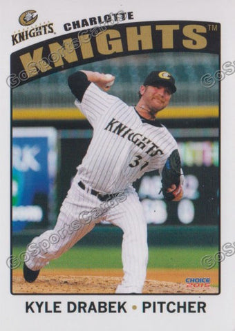 2015 Charlotte Knights Kyle Drabek