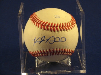 Kyle Drabek signed Baseball Auto