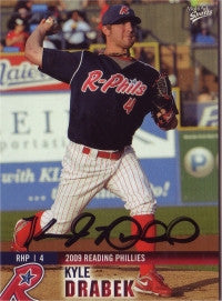 Kyle Drabek 2009 Reading Phillies (Autograph Black)