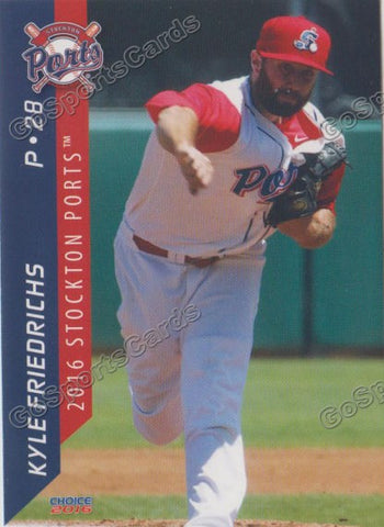 2016 Stockton Ports Kyle Friedrichs