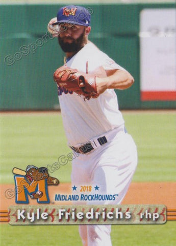 2018 Midland RockHounds Kyle Friedrichs