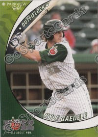 2012 Fort Wayne Tincaps Kyle Gaedele