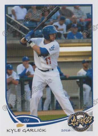 2016 Rancho Cucamonga Quakes Kyle Garlick